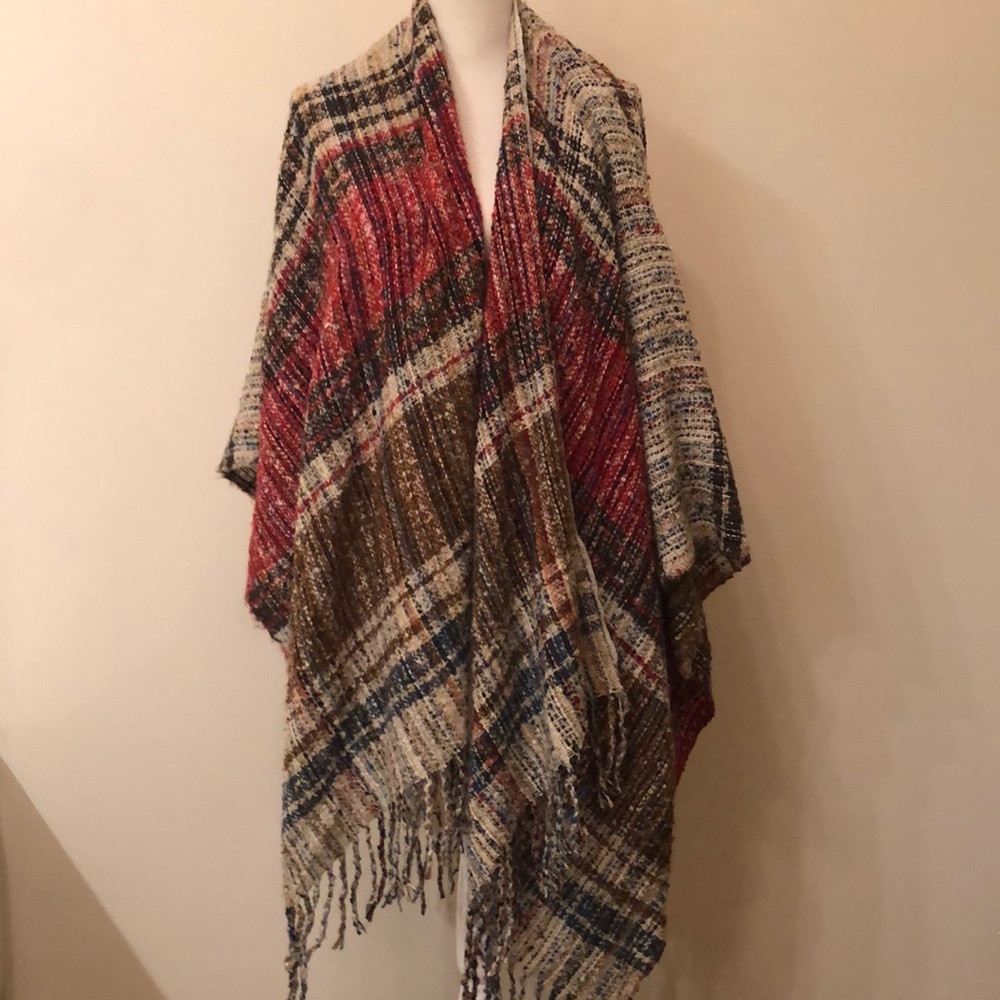 Sold..Blanket scarf /wrap